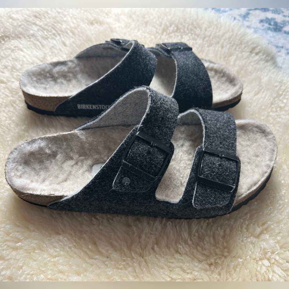 Birkenstock Arizona Shearling Sandals
